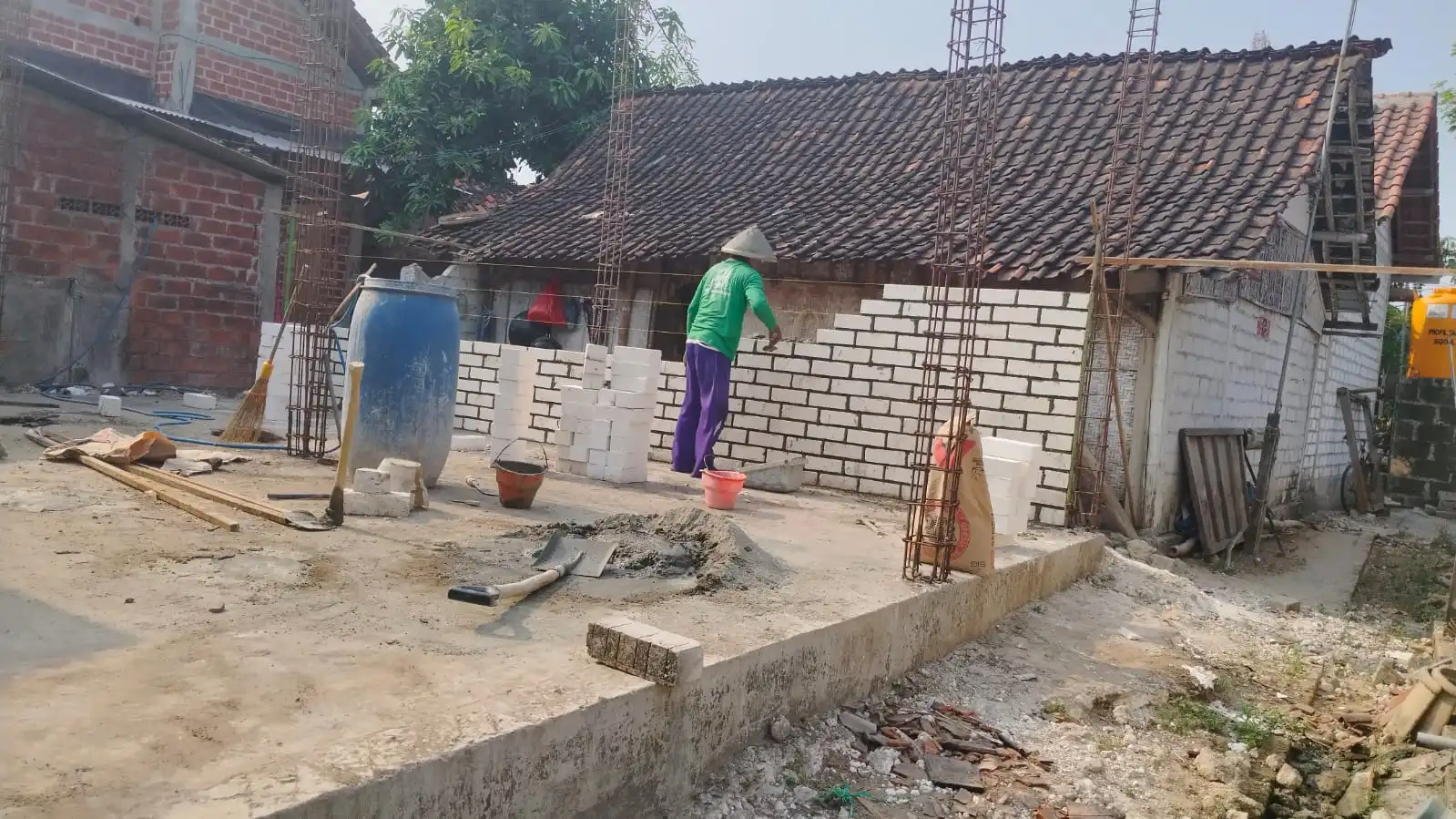 Pembangunan Gedung PKBM ARM Tahap Awal 2024